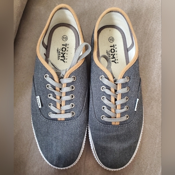 Tomy Genuine Tomy Classics Takkies Men's Shoes size 10 Herringbone - Picture 3 of 6